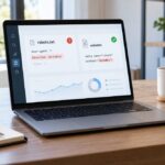 Laptop z porównaniem ustawień robots.txt i noindex